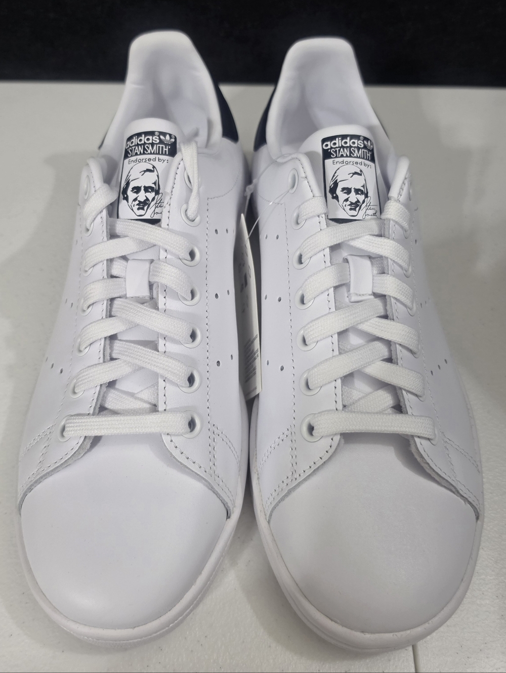 adidas White Stan Smith Leather Sneakers